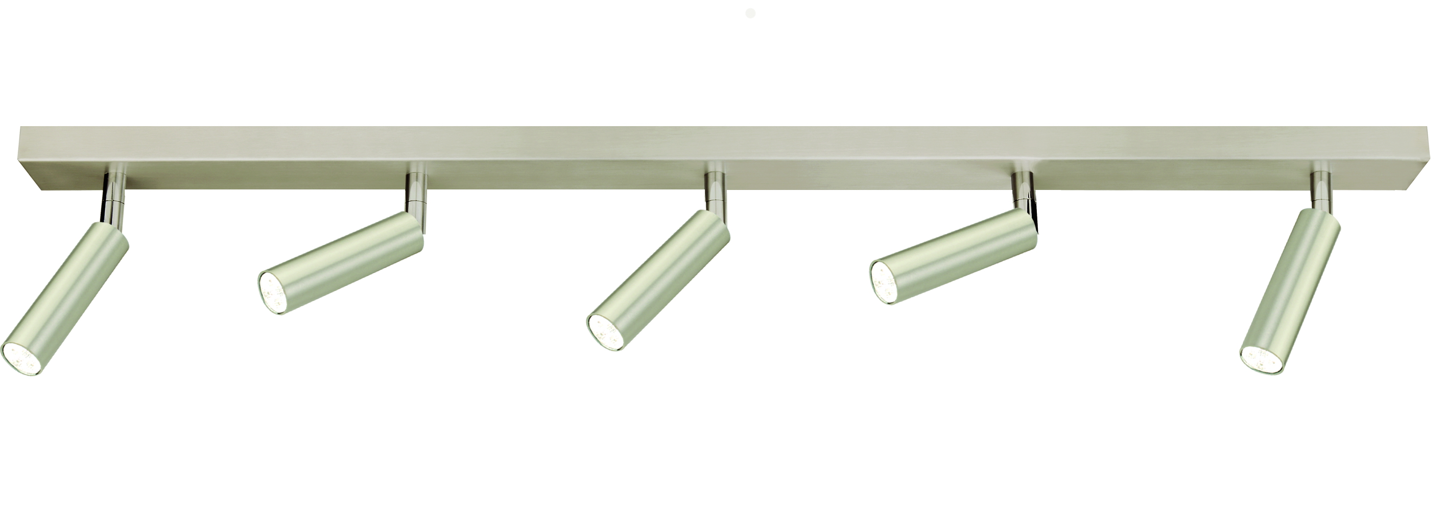 Rocco LED Leiste 120cm in nickel matt 5-flammig 5x