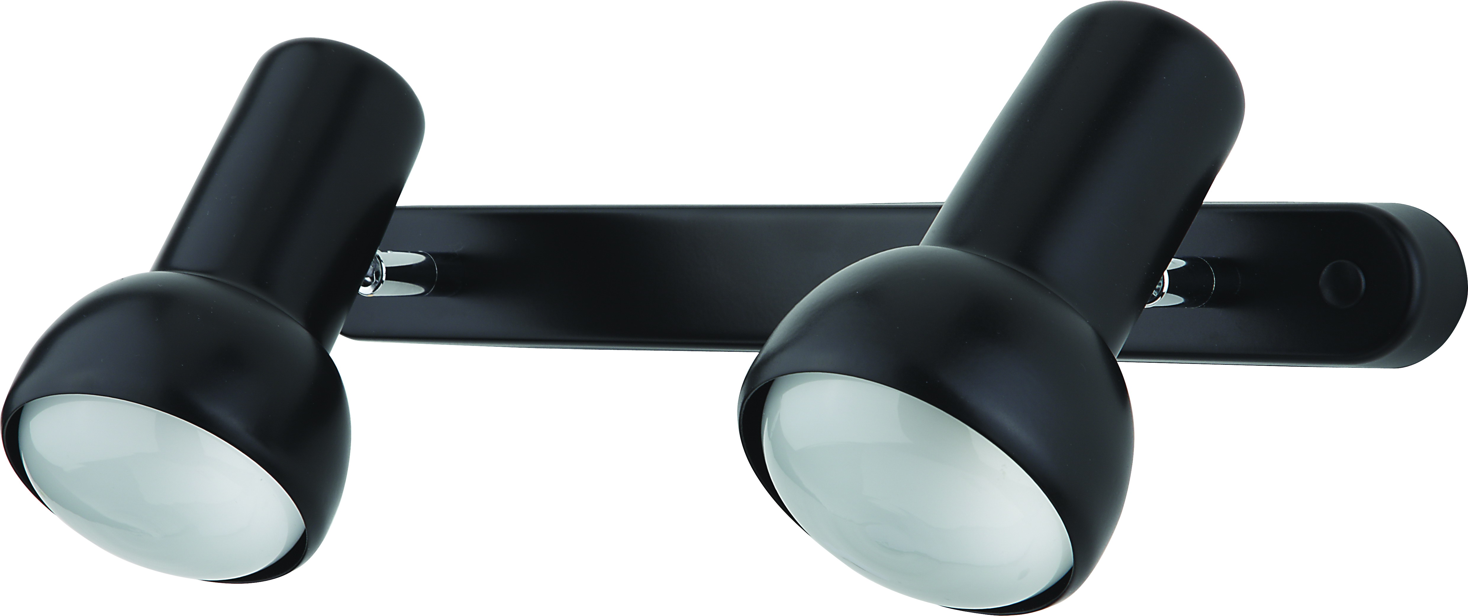 Eifel Leiste 36cm in schwarz 2-flammig 2xE27 max. 