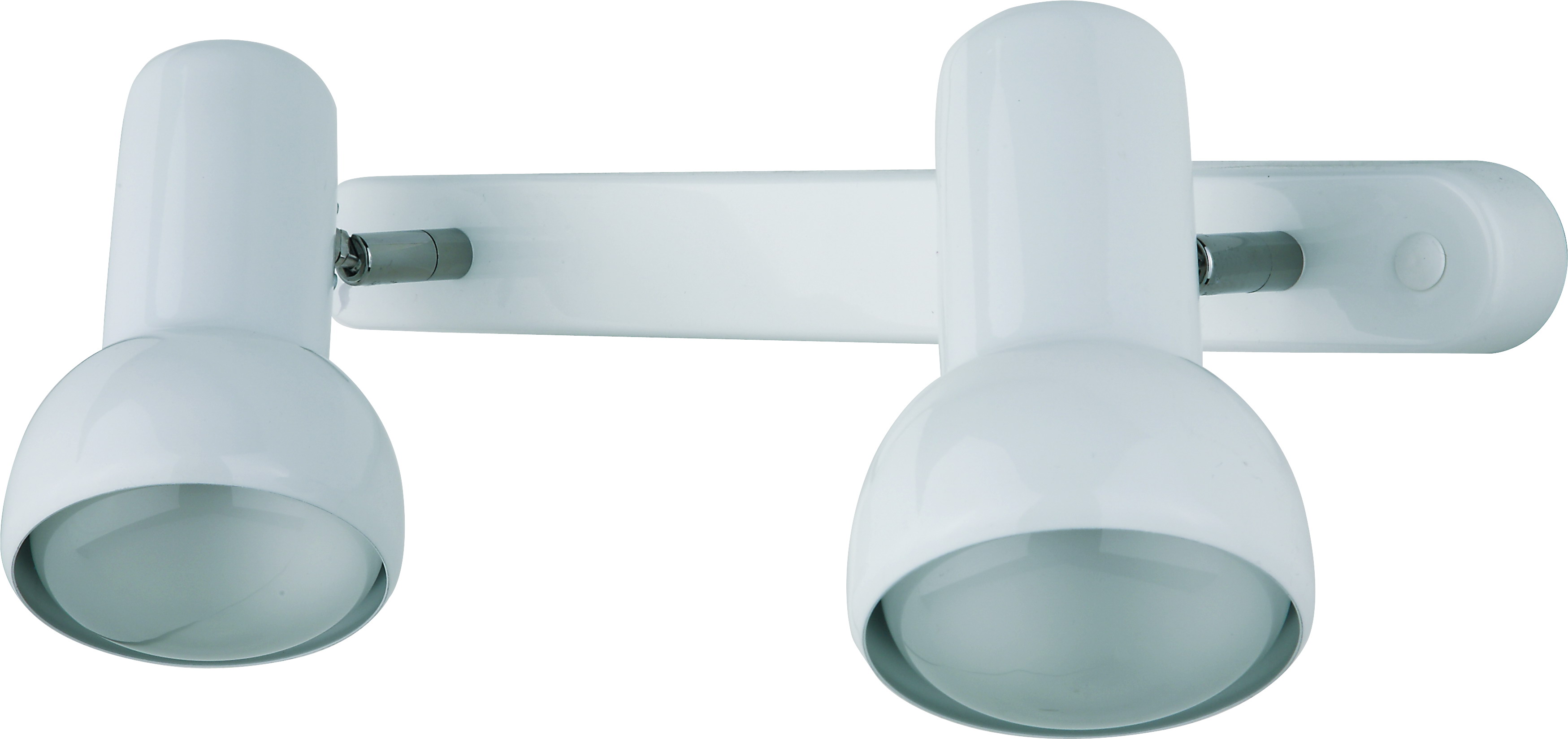 Eifel Leiste 36cm in weiß 2-flammig 2xE27 max. 75W