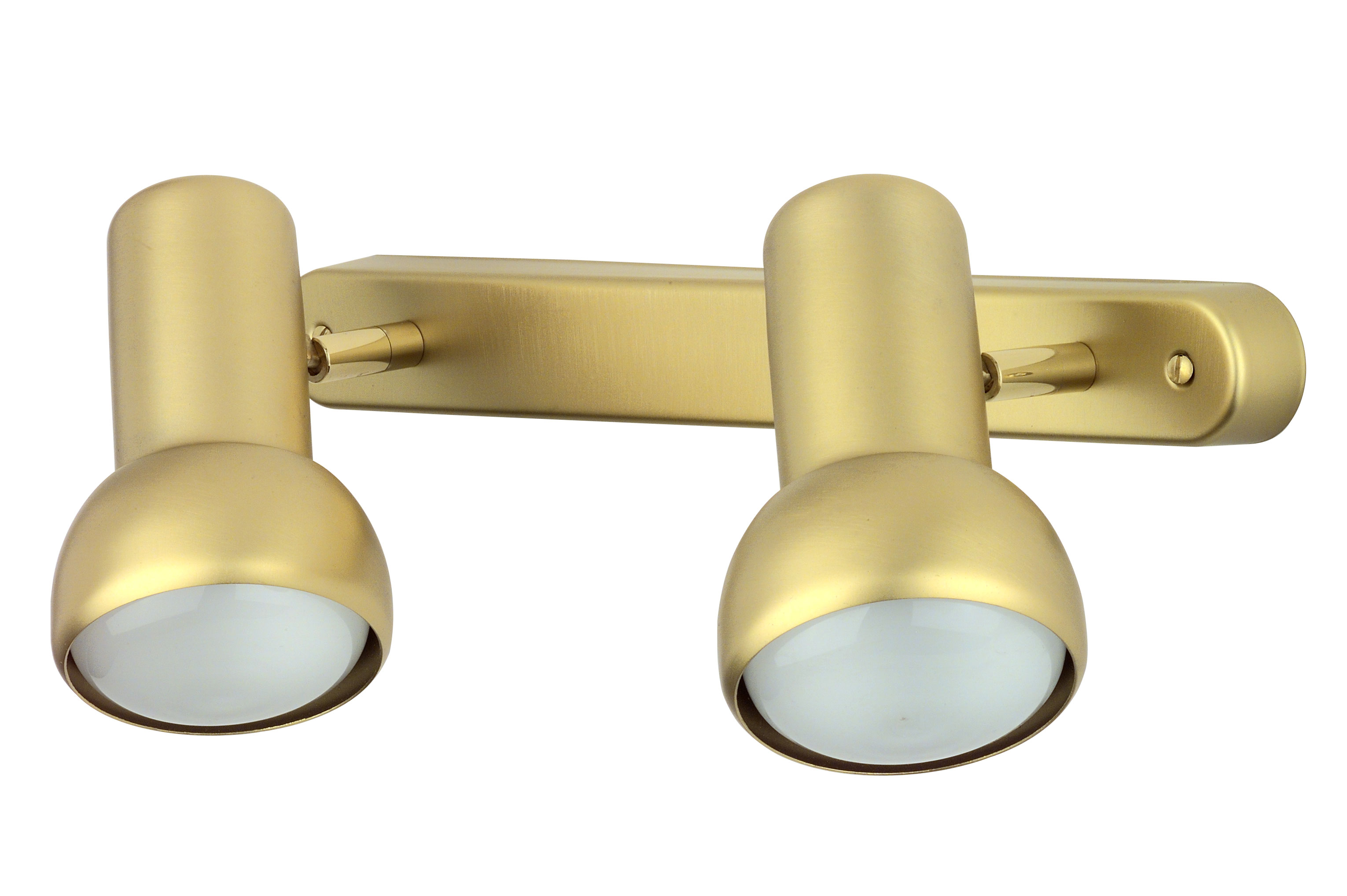 Eifel Leiste 36cm in messing matt 2-flammig 2xE27 