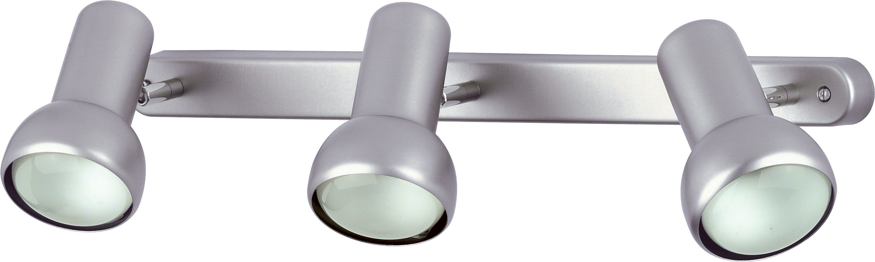 Eifel Leiste 56cm in silber 3-flammig 3xE27 max. 7