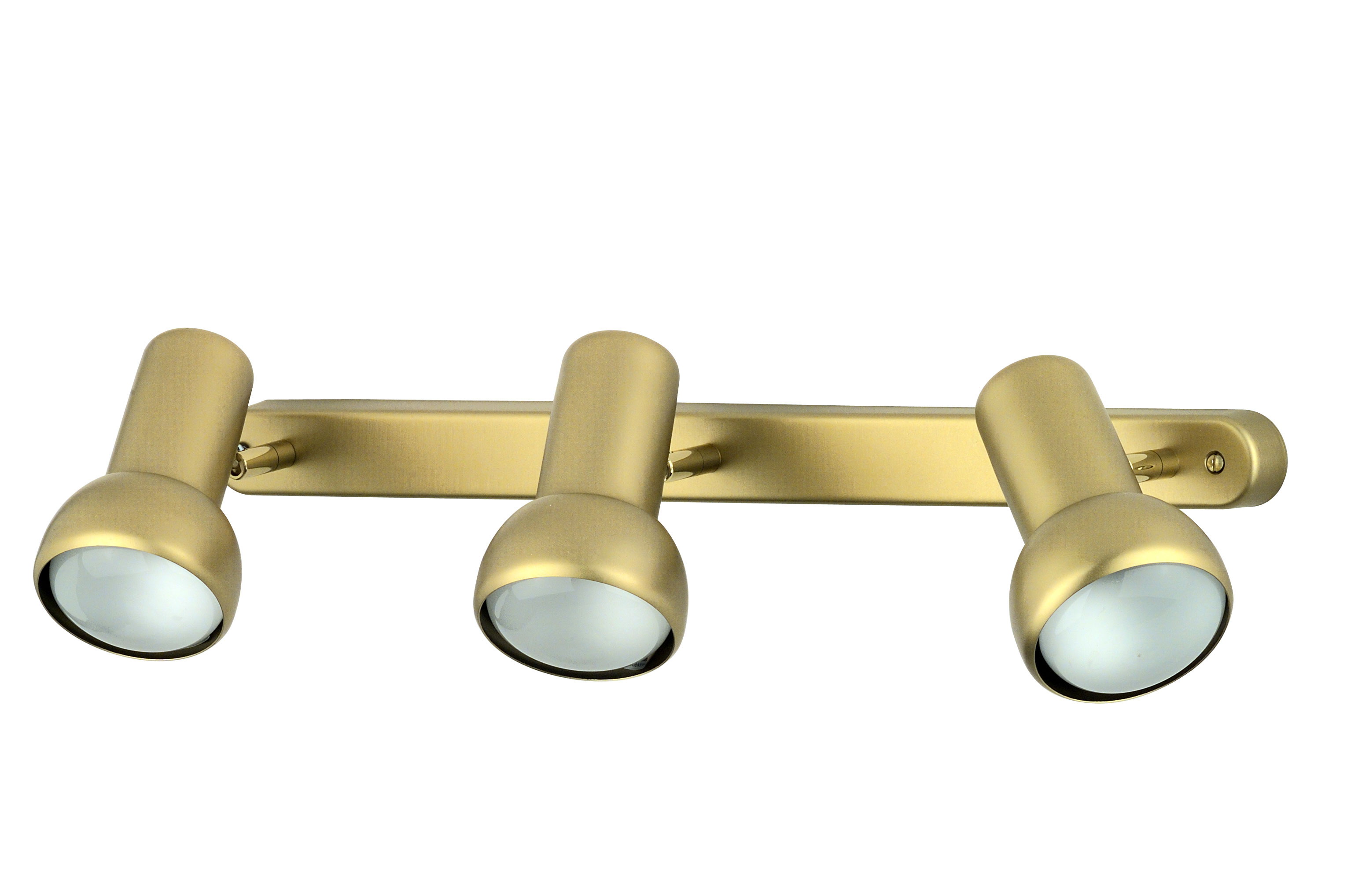 Eifel Leiste 56cm in messing matt 3-flammig 3xE27 