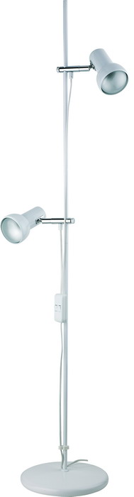 Eifel Stativleuchte 140cm in weiß 2-flammig 2xE27 