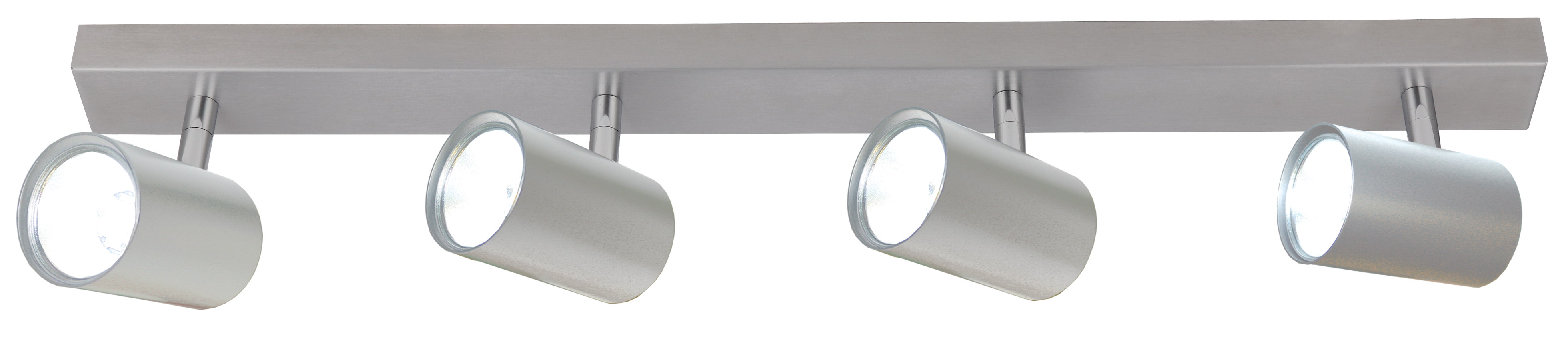 LED-Leiste 4-flammig – 90 × 5 cm, Ausladung 15 cm,