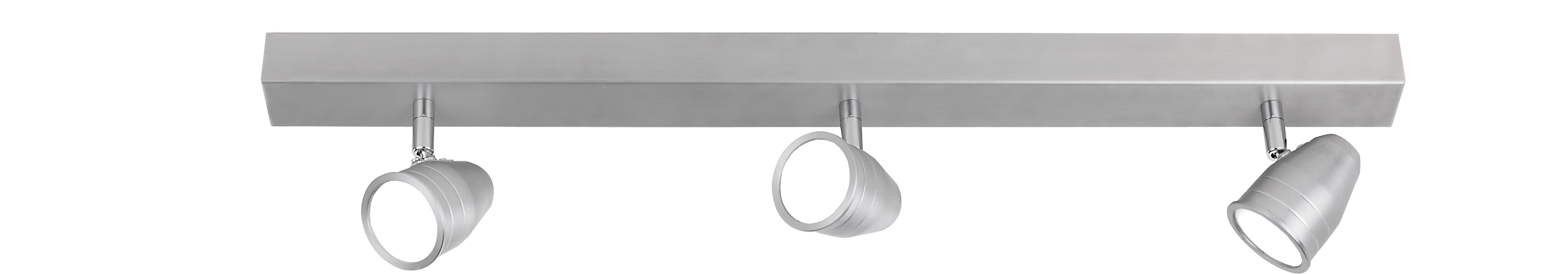 LED-Leiste 3-flammig – 61 × 5 cm, Ausladung 15 cm,