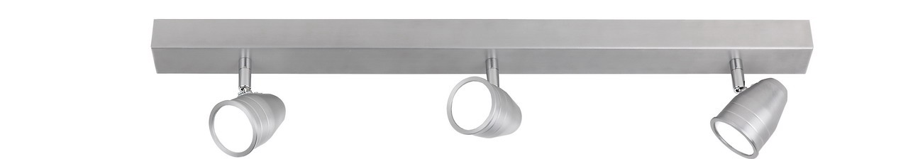 LED-Leiste 2-flammig – 44 × 5 cm, Ausladung 15 cm,