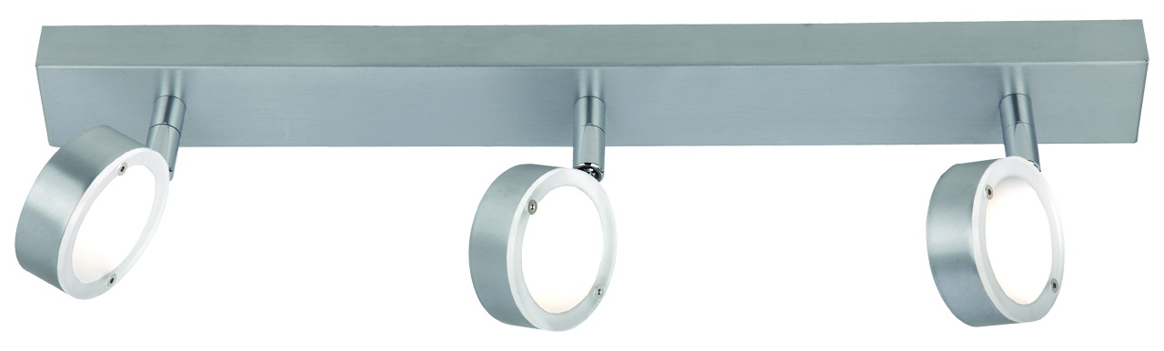 LED-HV-Leiste 3-flammig – 44 × 5 cm, Ausladung 14 