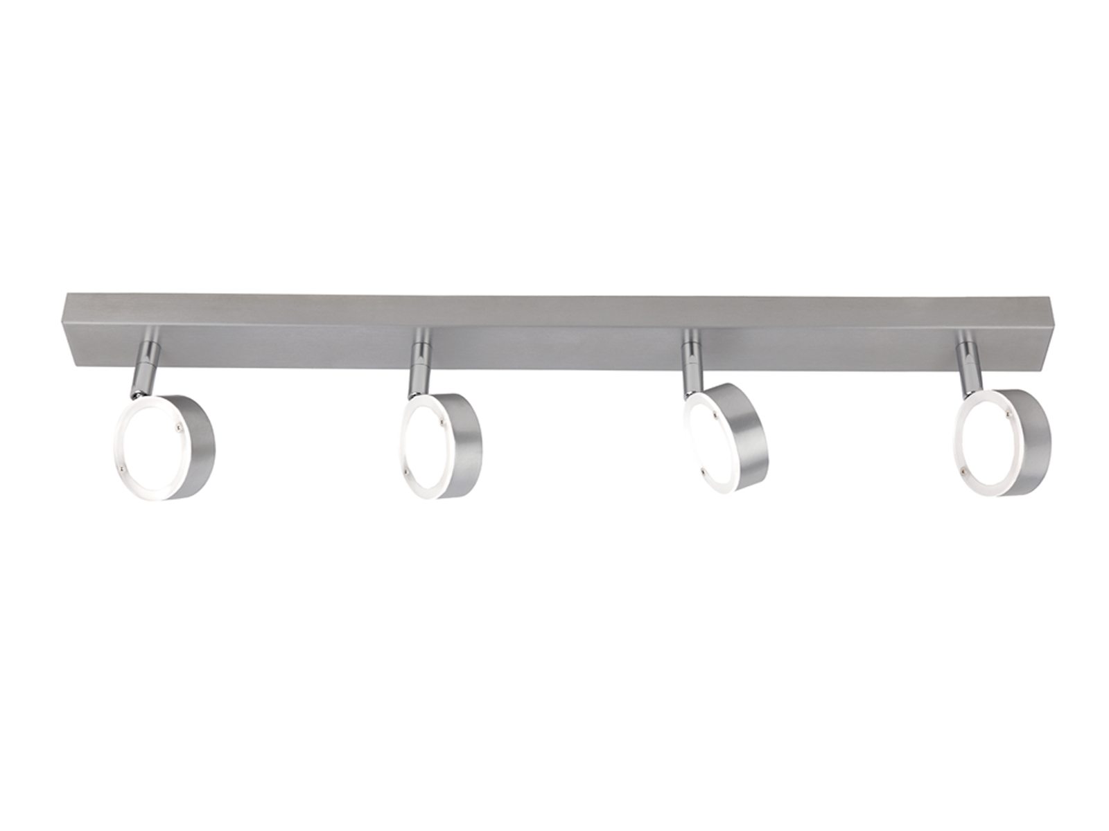 LED-HV-Leiste 4-flammig – 61 × 5 cm, Ausladung 14 