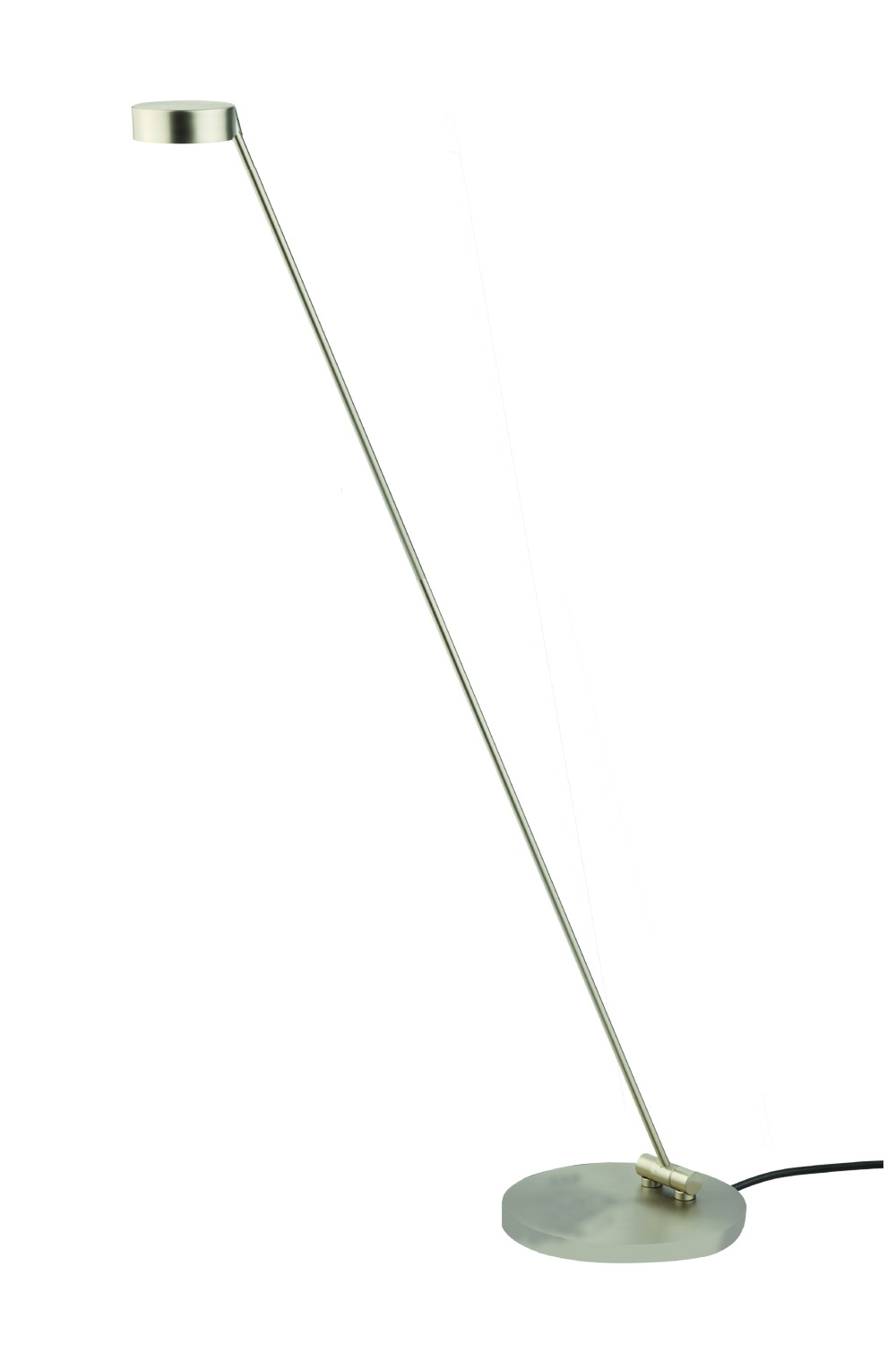 Saturn LED Hochvolt-Stehleuchte 140cm in alu matt 