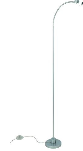 Saturn LED Hochvolt-Stehleuchte 140cm mit Fußschal