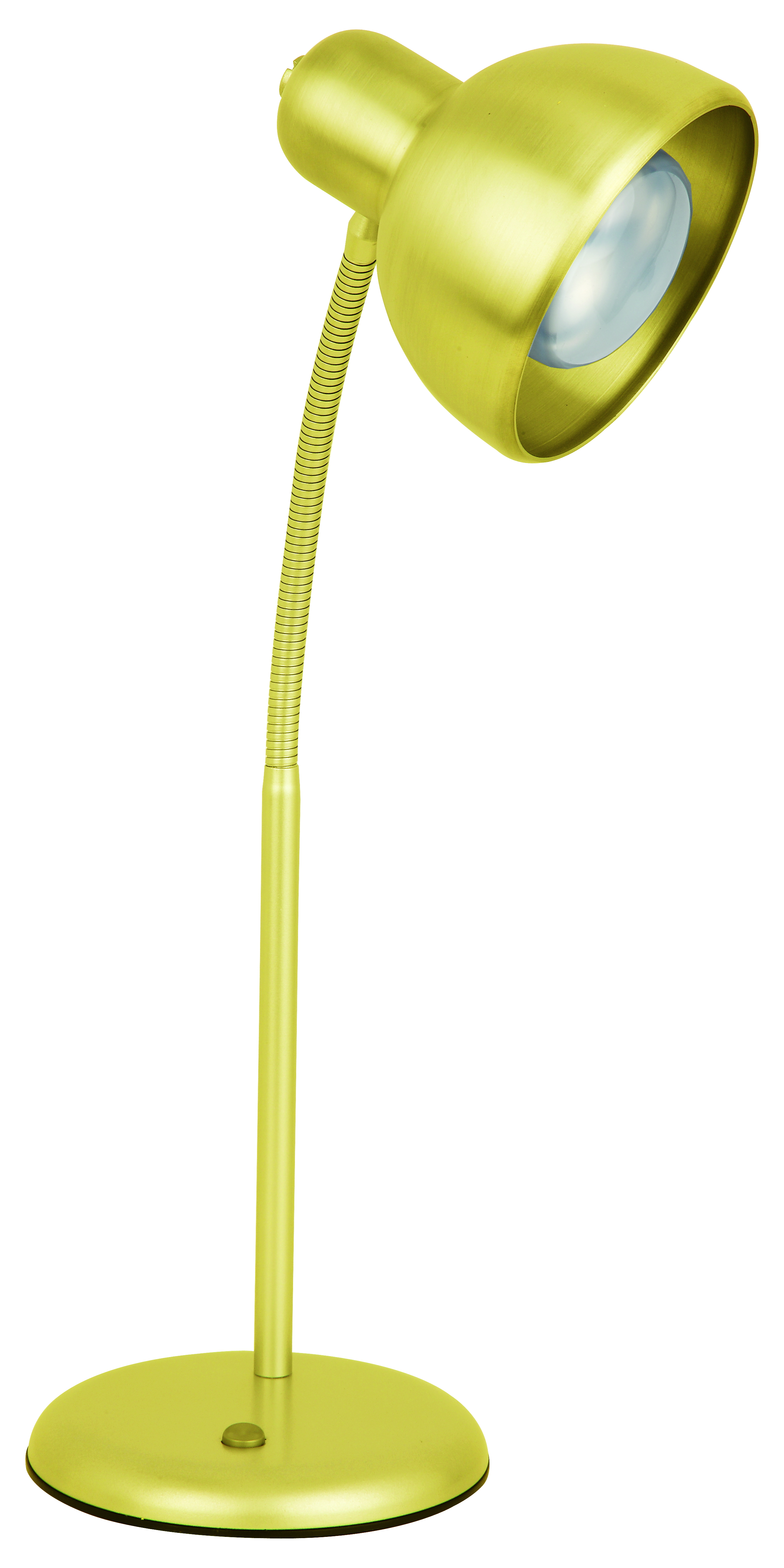 Retro Tischleuchte 45cm in gold matt 1xE27 max. 10