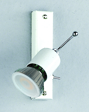 Florida Leiste 13cm mit Schalter in weiß 1xGU10 ma