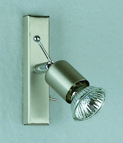 Florida Leiste 13cm mit Schalter in nickel matt 1x