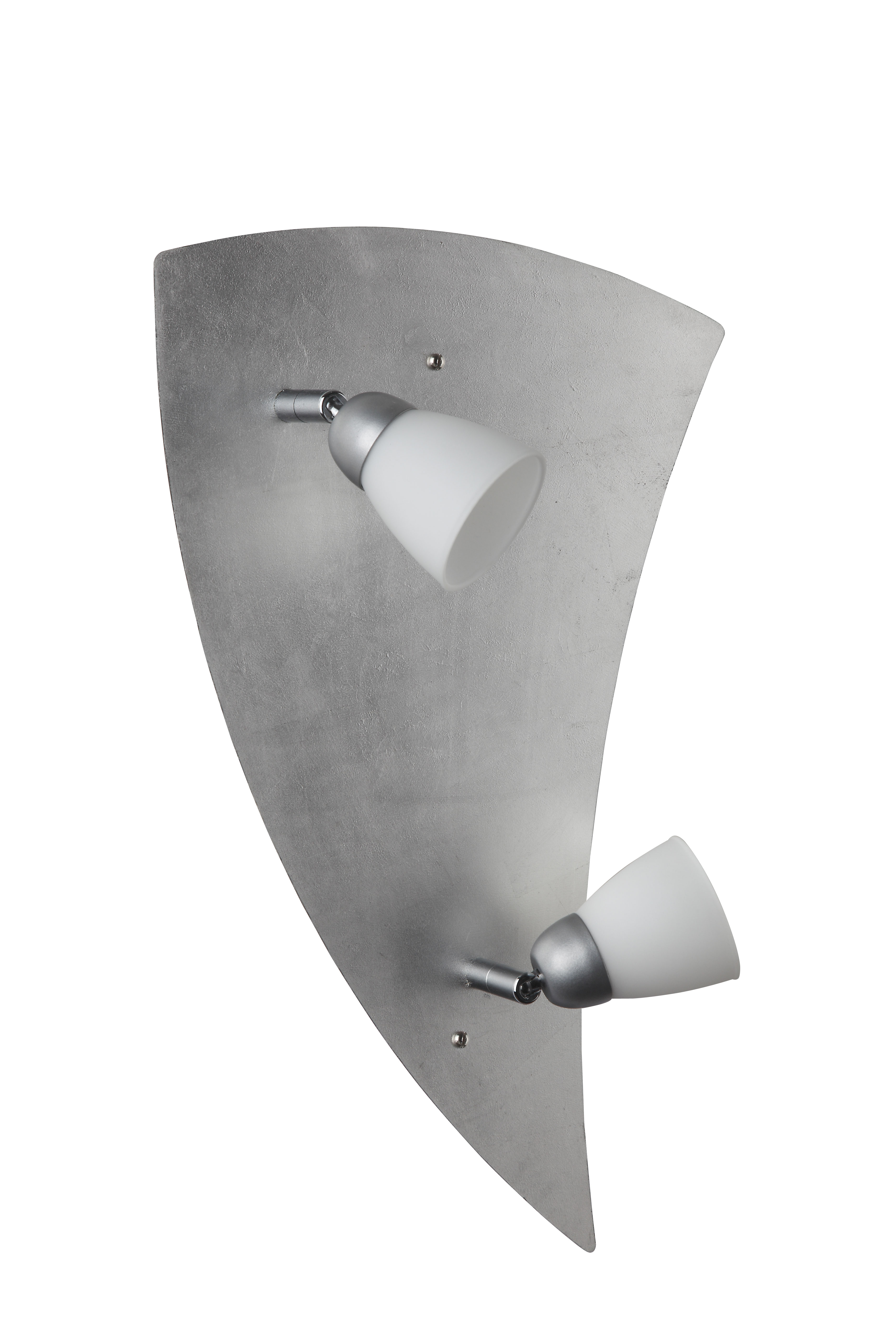 Deckenleuchte 42cm in silber 2-flammig 2xG9 5W LED