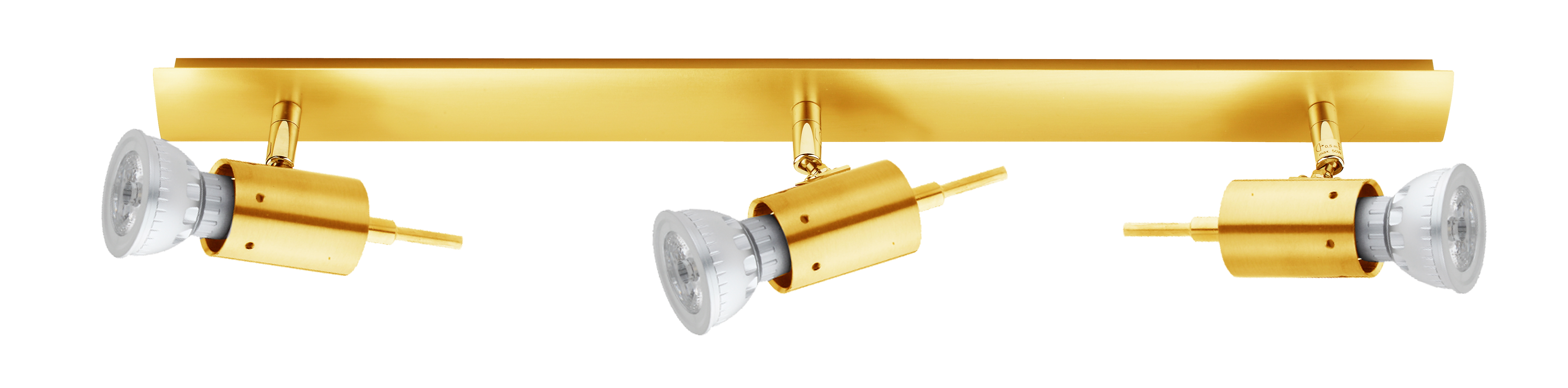 Sunrise LED Leiste 58cm in gold matt 3-flammig 3xG