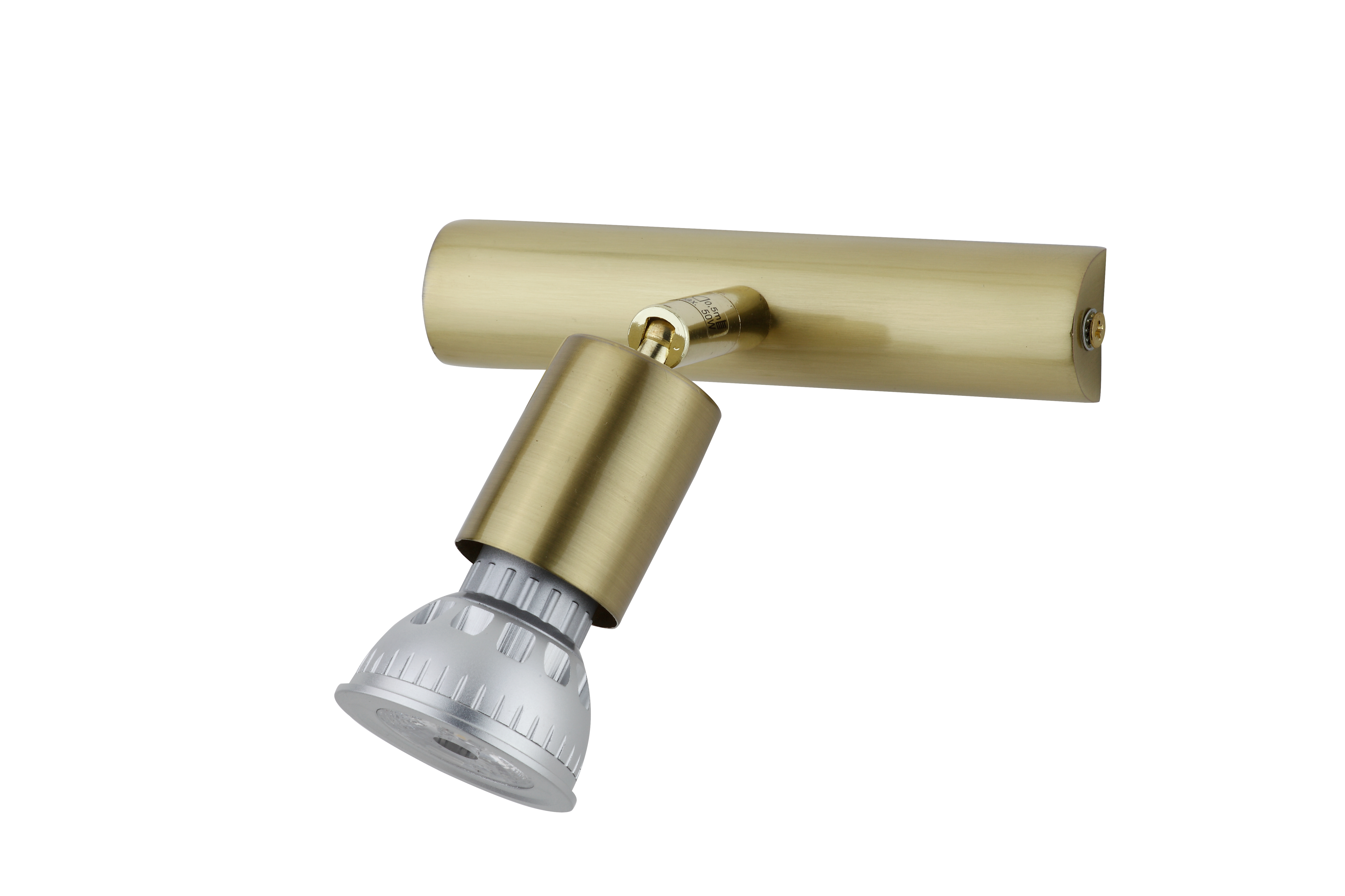 Sunrise LED Leiste 14cm in gold matt 1xGU10 5,5W