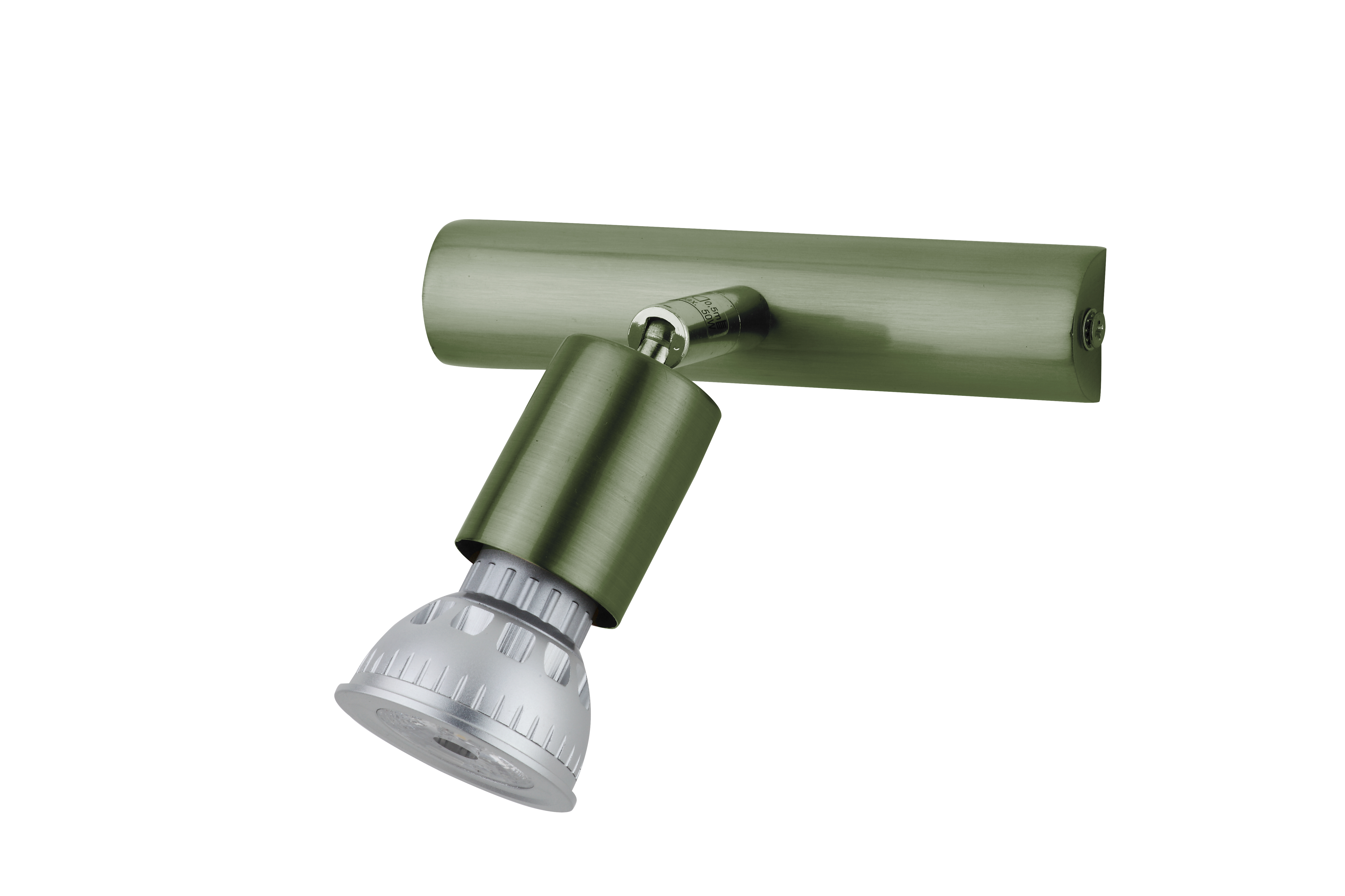 Sunrise LED Leiste 14cm in nickel matt 1xGU10 5,5W