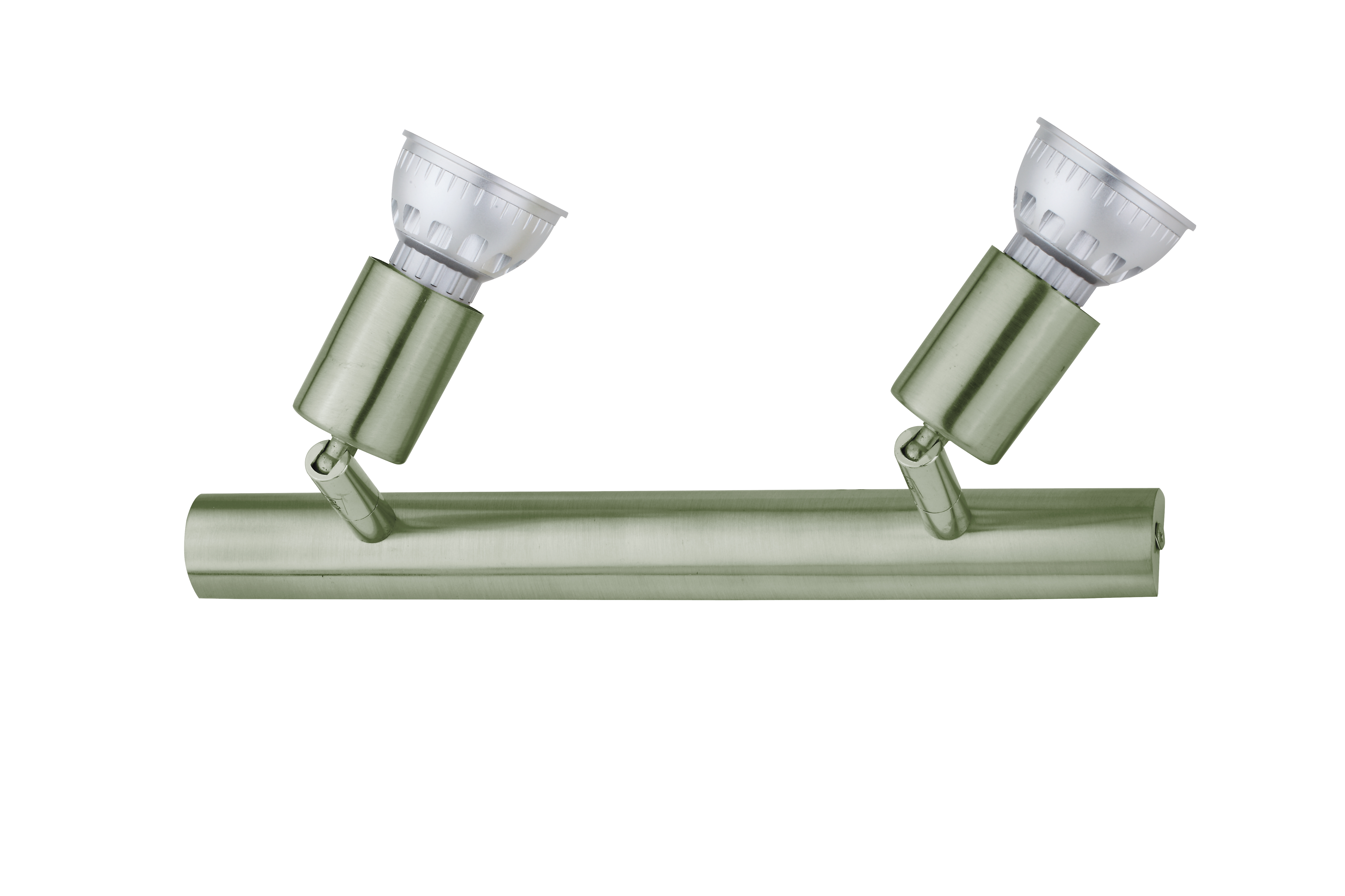 Sunrise LED Leiste 38cm in nickel matt 2-flammig 2