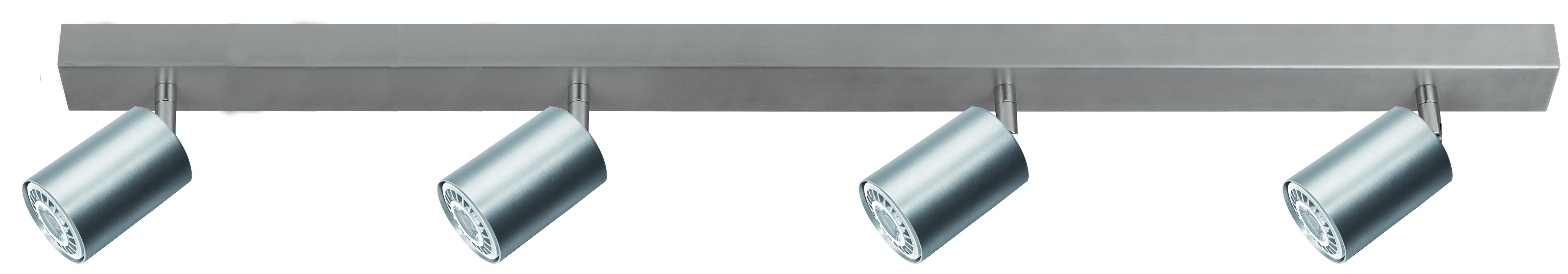 Coca LED Leiste 90cm in alu matt 4-flammig GU10 4x