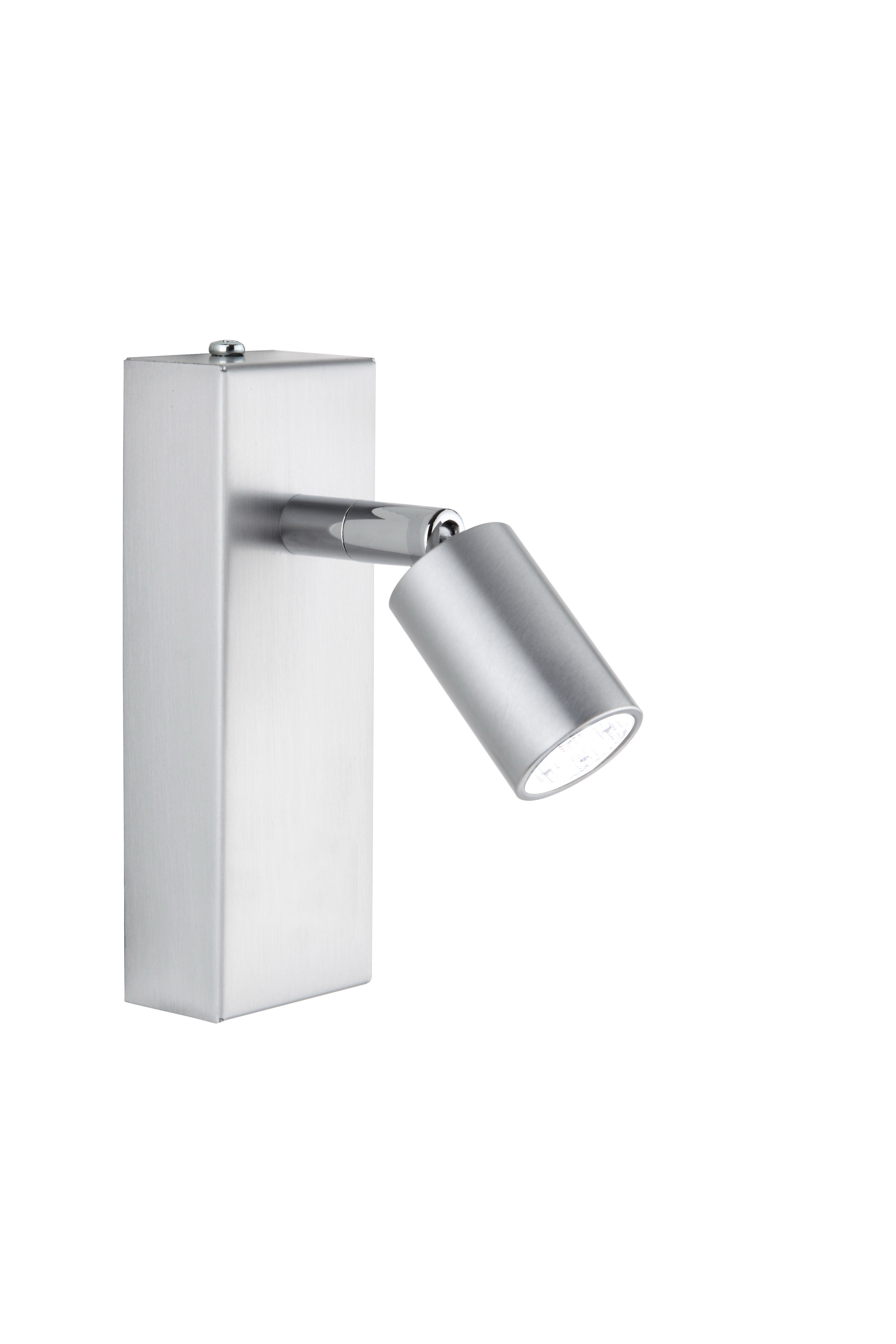 Flux LED Wandspot in Alu matt