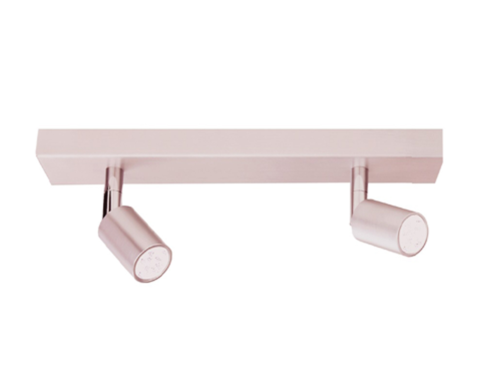 Flux LED Leiste 30cm in nickel matt 2-flammig 2x6,