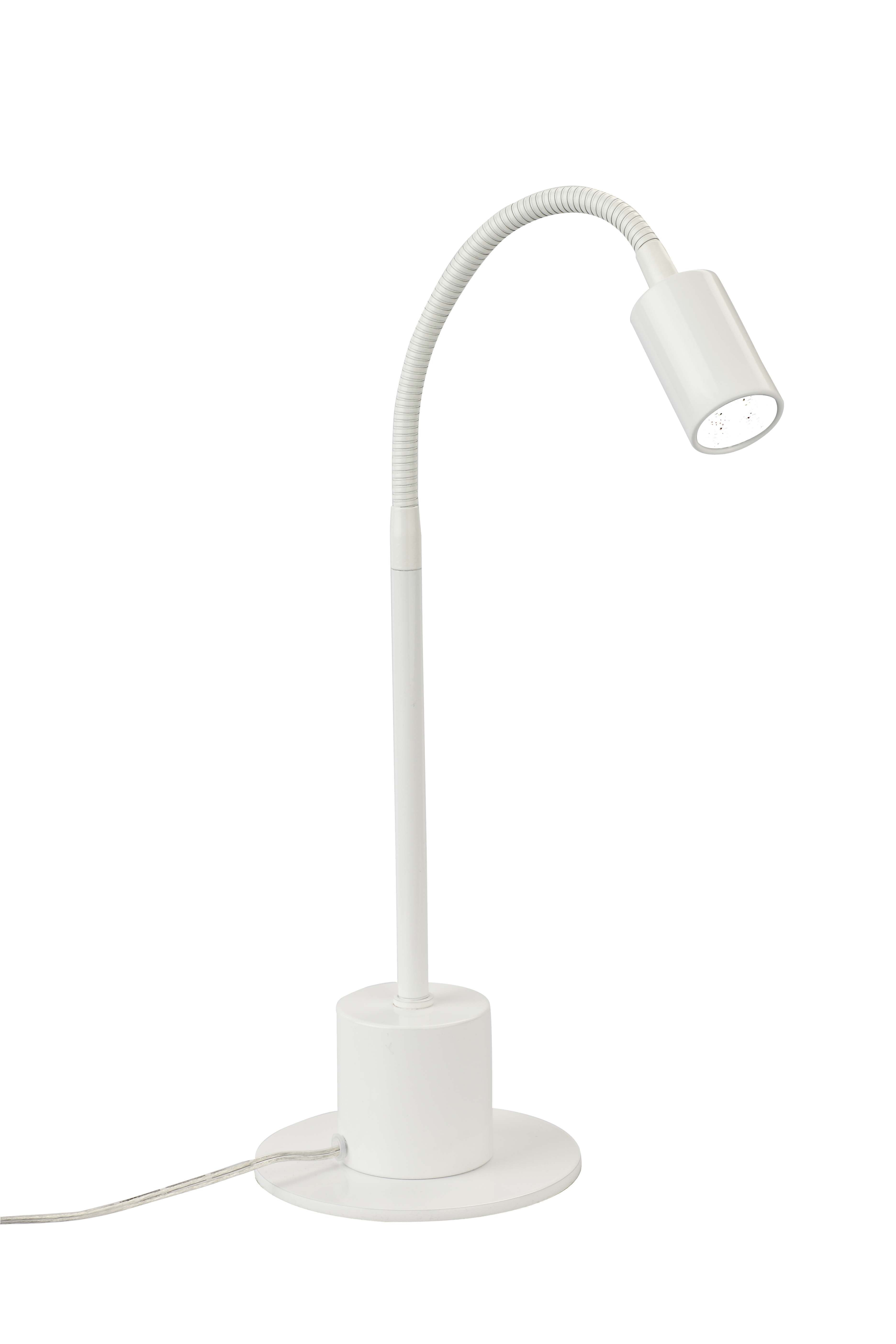 Flux LED Tischleuchte 45cm mit Schalter in weiß ma