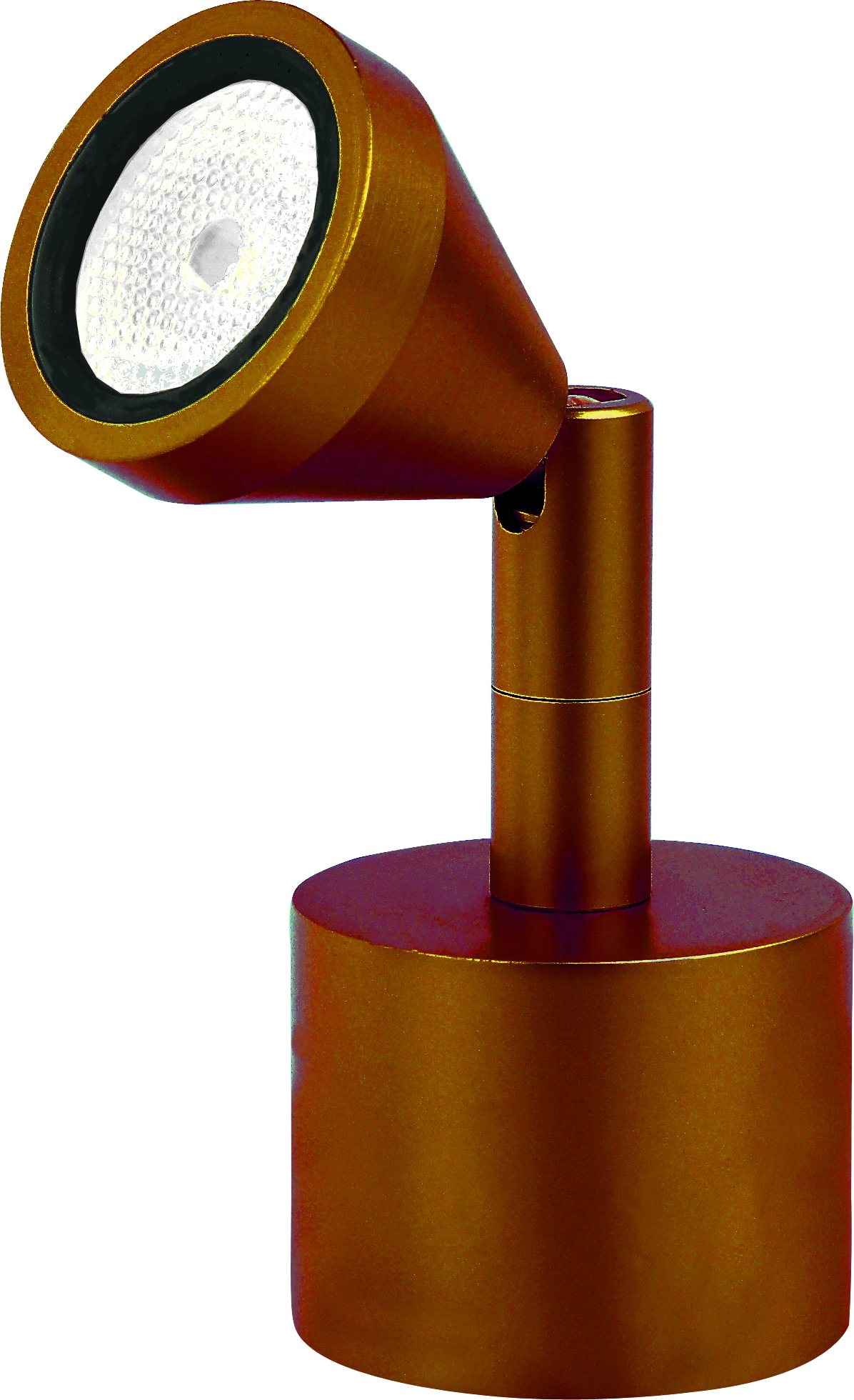 Mini LED Tischleuchte 13cm in gold antik 1x2,5W