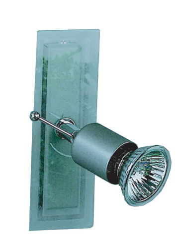 Leiste 1-flammig mit Glasblende – ca. 16 cm, Ausla