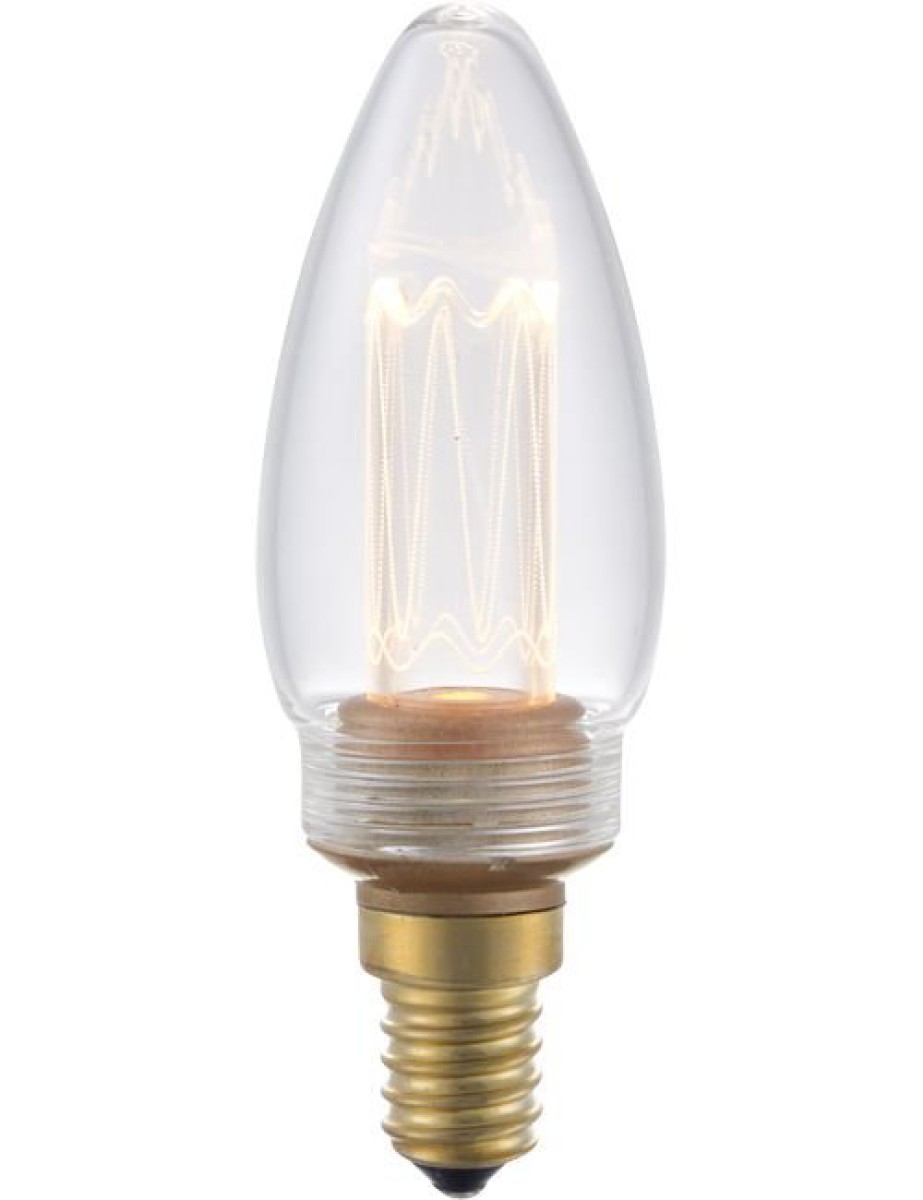 SPL LED Kerze C35x103 E14 2,5 W 65 lm 2000K klar dimmbar