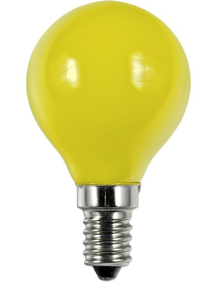 SPL LED Filament Globe G45x75 E14 1 W 60 lm Gelb