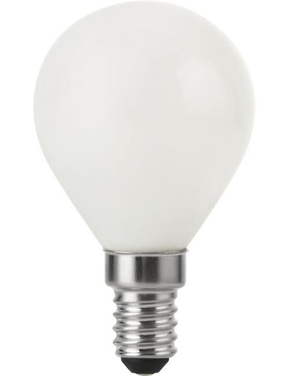 SPL LED Filament Dim to Warm Kerze G45x75 E14 4 W 320 lm 2000–2700K opal dimmbar