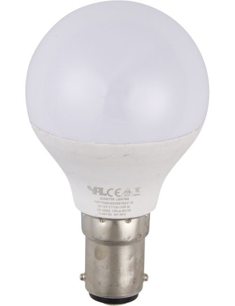 SPL LED Globe G45x80 Ba15d 3 W 250 lm 3000K opal