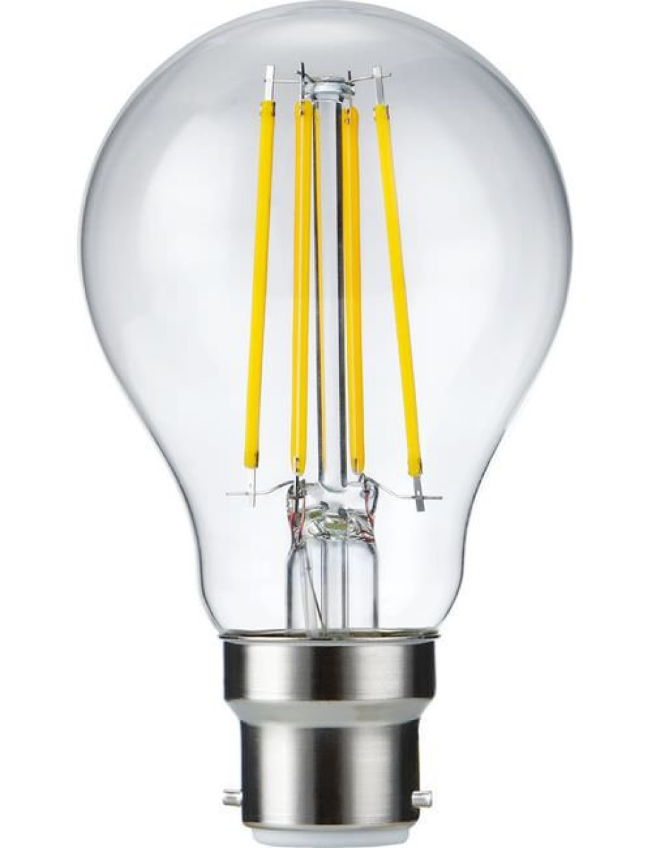 SPL LED Filament Birne A60x105 Ba22d 8 W 806 lm 2700K klar dimmbar