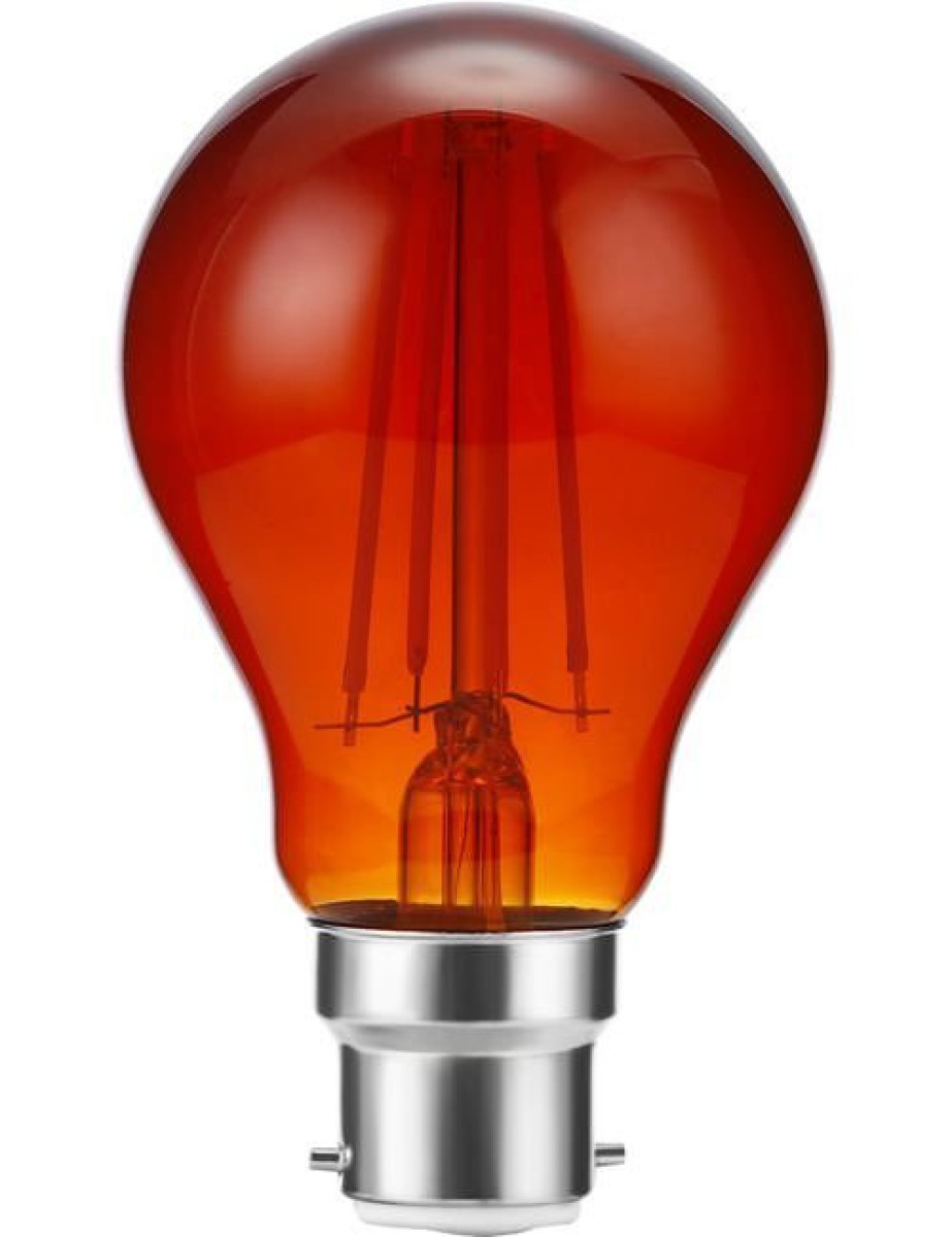 SPL LED Filament Birne A60x105 Ba22d 8 W 207 lm Amber dimmbar