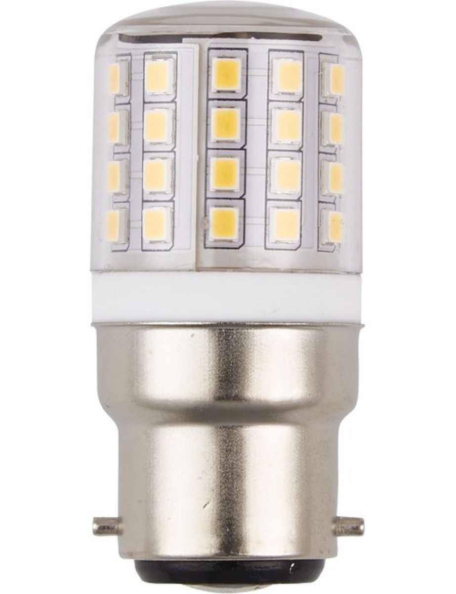 SPL LED Röhre T27x58 Ba22d 4,5 W 550 lm 3000K klar 24–30 V