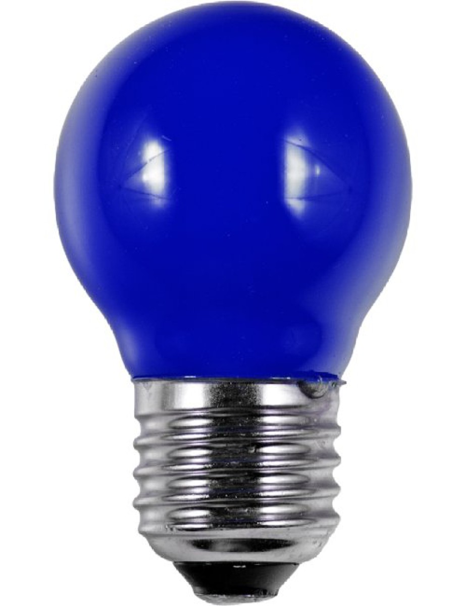 SPL LED Filament Globe G45x75 E27 1 W 5 lm Blau