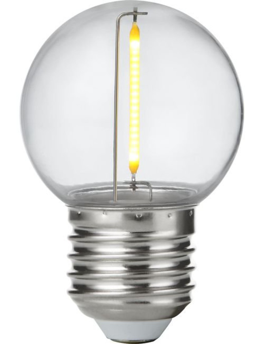 SPL LED Filament Globe G45x68 E27 1 W 55 lm 2700K klar