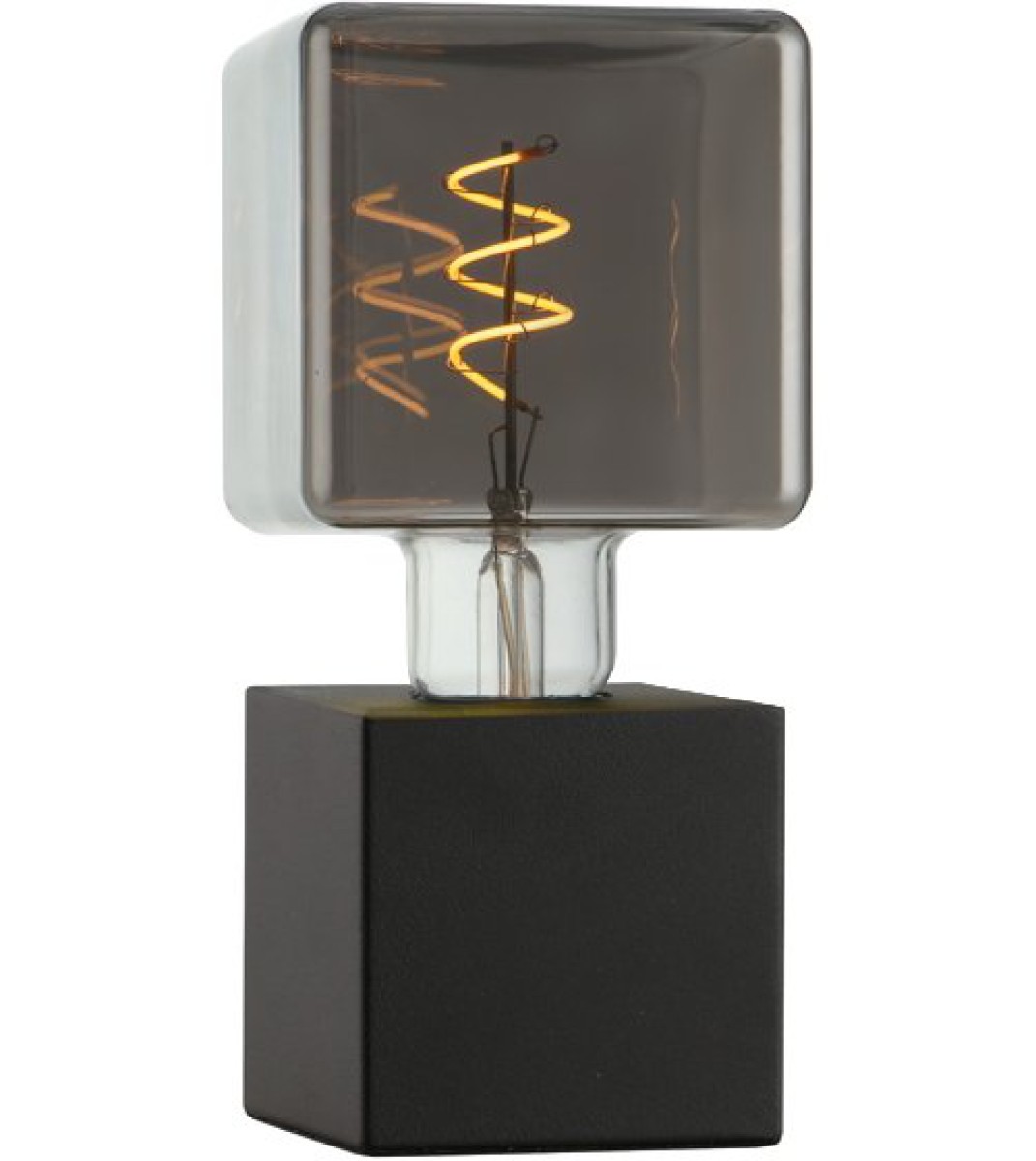 SPL LED Filament Würfel C95x155 E27 4 W 100 lm 2200K Rauchglas dimmbar
