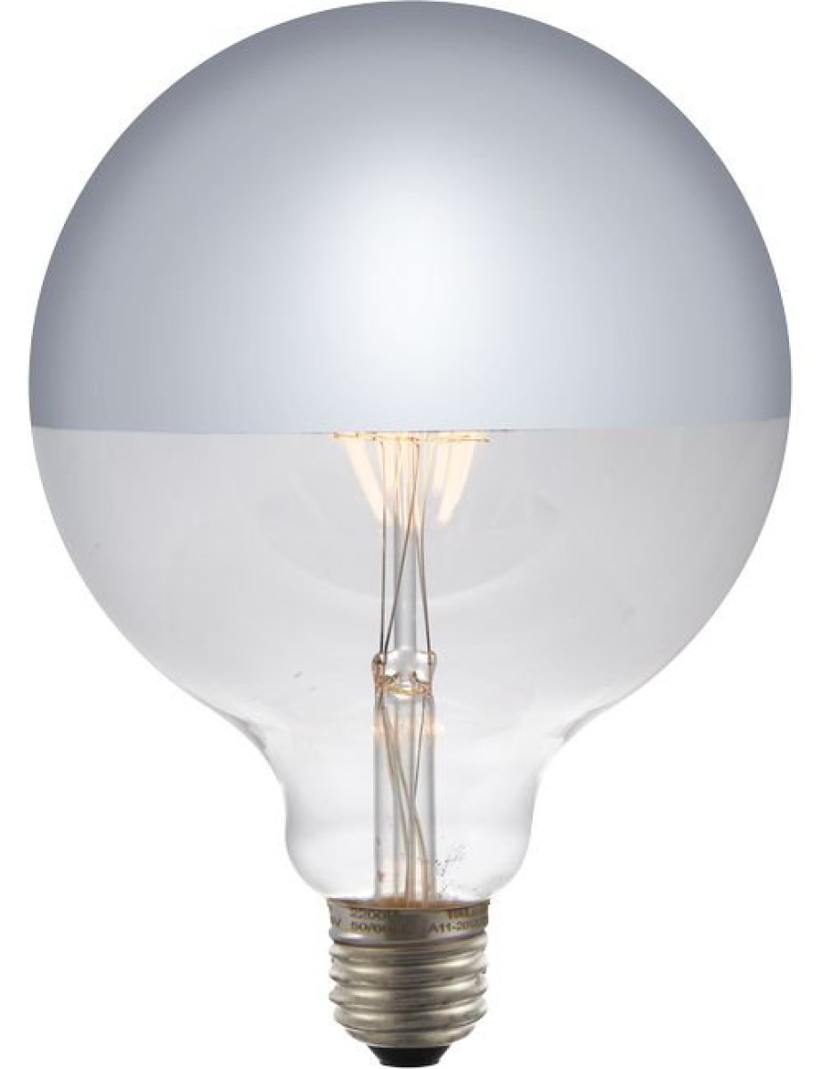 SPL LED Filament Globe G125x180 E27 6,5 W 470 lm 2500K klar dimmbar