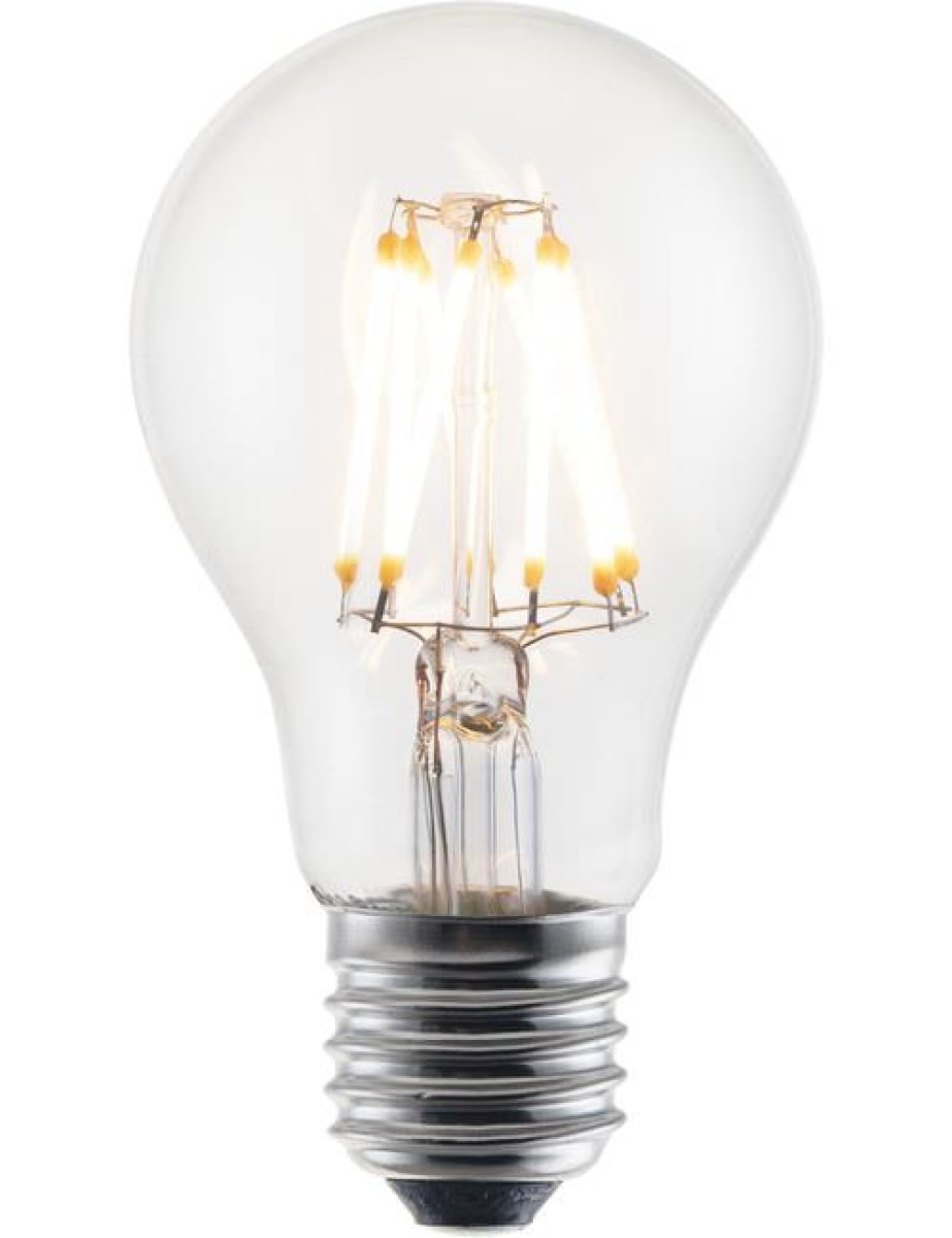 SPL LED Filament Dim to Warm Birne A60x105 E27 6 W 600 lm 2200–2700K klar dimmbar