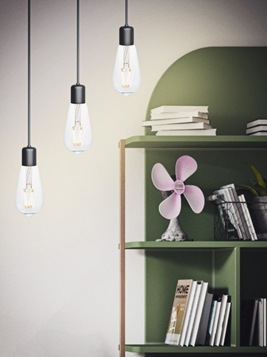 SPL LED Filament Rustika ST58x130 E27 4 W 320 lm 2500K klar dimmbar