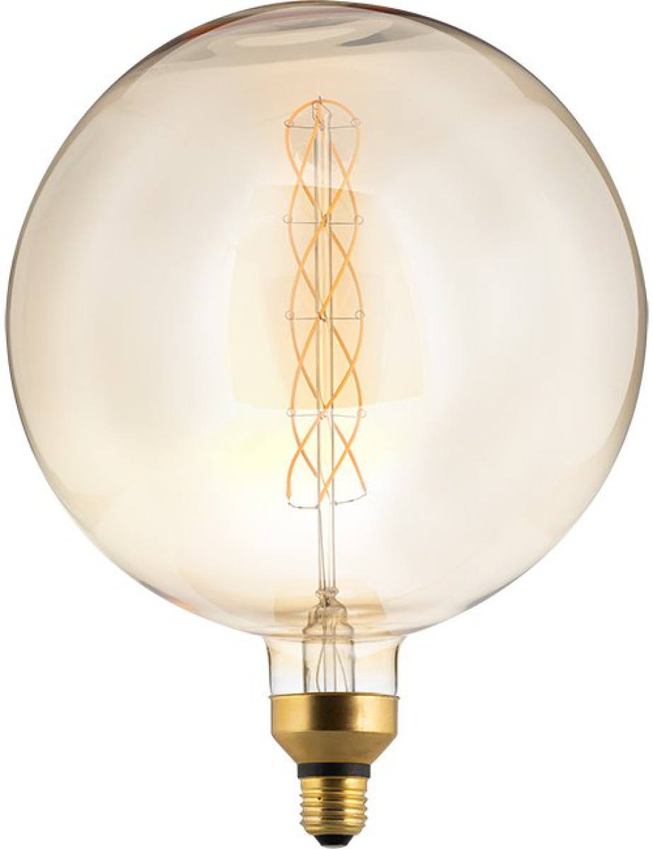 SPL LED Filament Globe G300x400 E27 6 W 250 lm 2000K Gold dimmbar