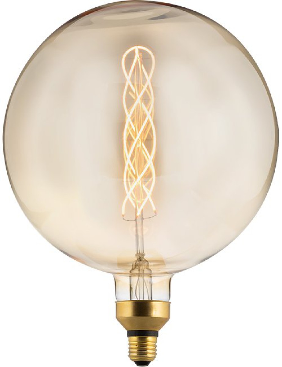 SPL LED Filament Globe G300x400 E27 6 W 250 lm 2000K Gold dimmbar