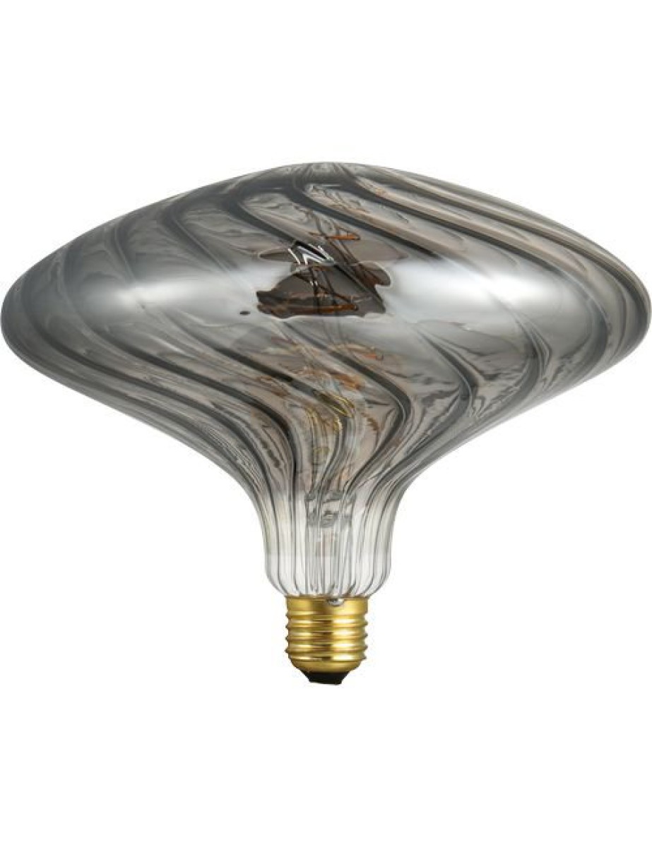 SPL LED Filament Pilz 200x165 E27 4 W 100 lm 2200K Rauchglas dimmbar