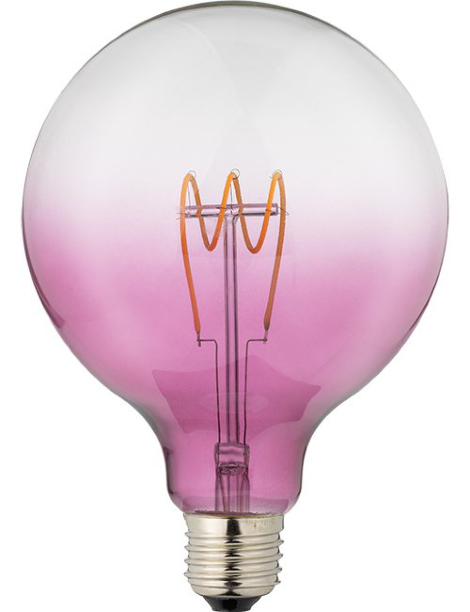 SPL LED Filament Globe G125x180 E27 4 W 140 lm 2200K Lila dimmbar