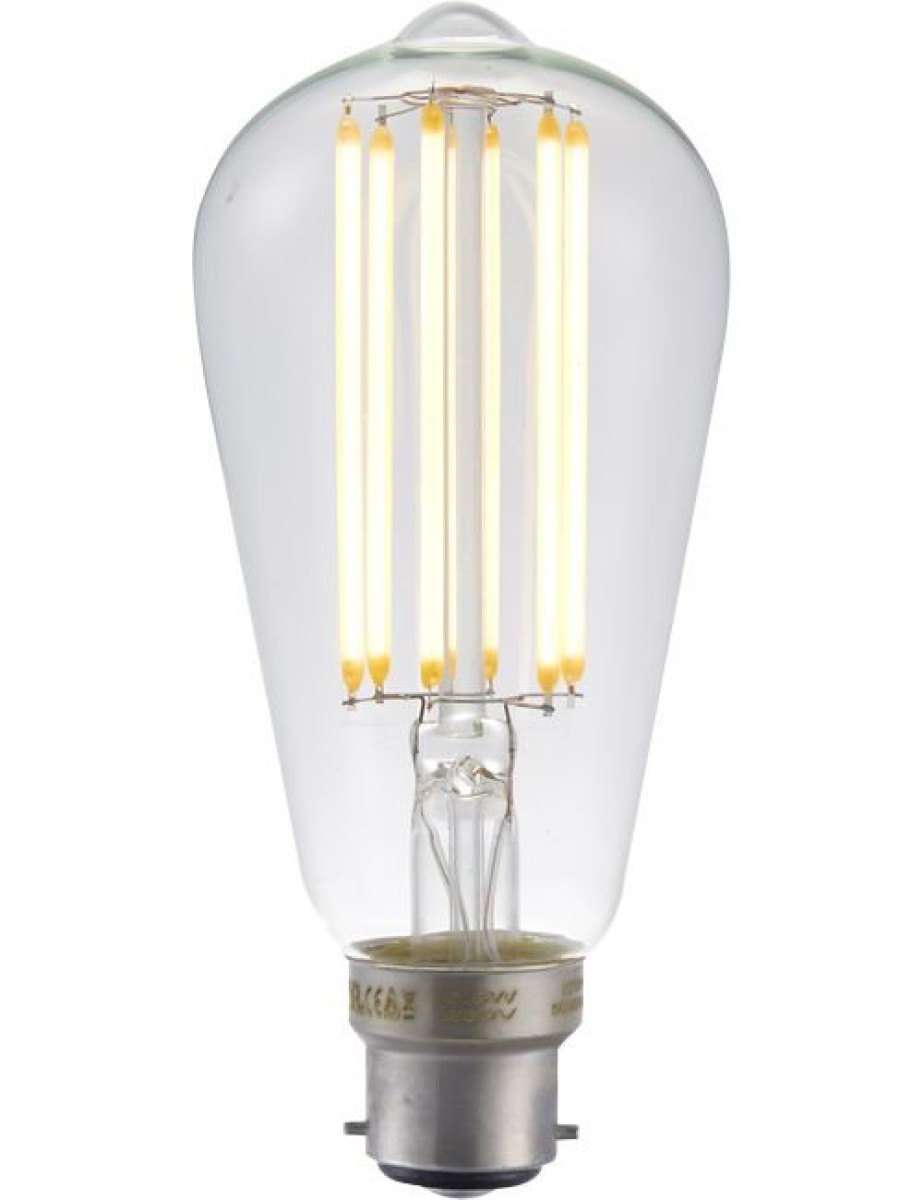 SPL LED Filament Rustika ST58x130 Ba22d 6,5 W 550 lm 2700K klar dimmbar