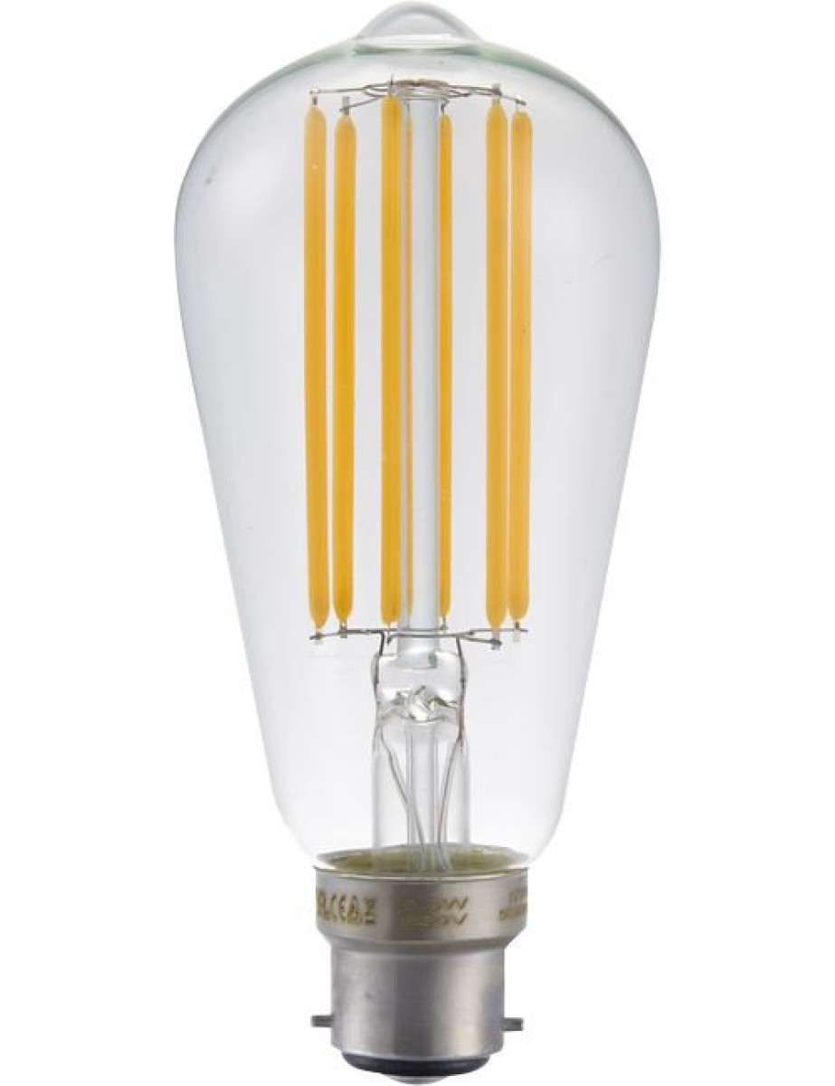 SPL LED Filament Rustika ST58x130 Ba22d 6,5 W 550 lm 2700K klar dimmbar