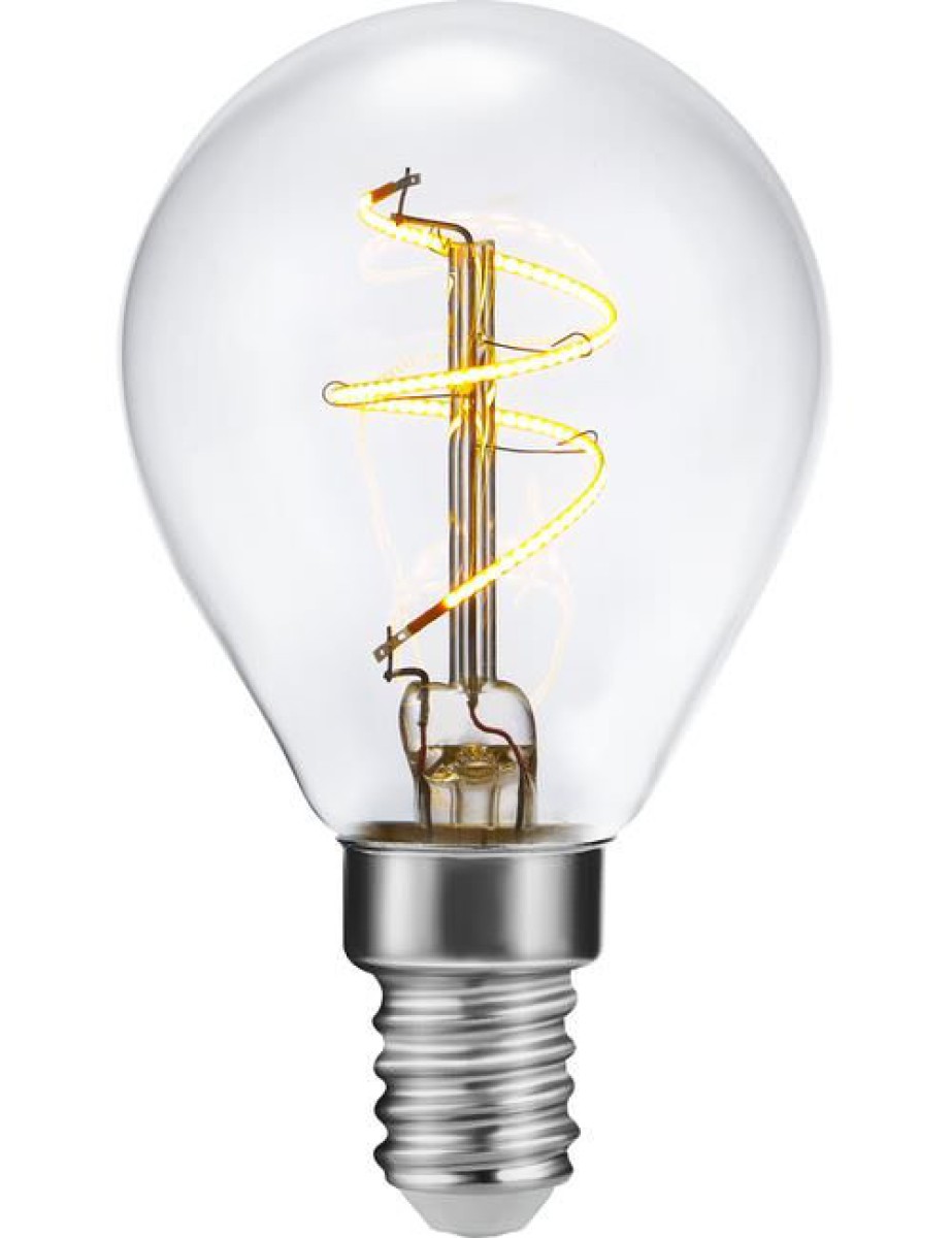 SPL LED Filament Globe G45x80 E14 3,2 W 320 lm 2200K klar dimmbar
