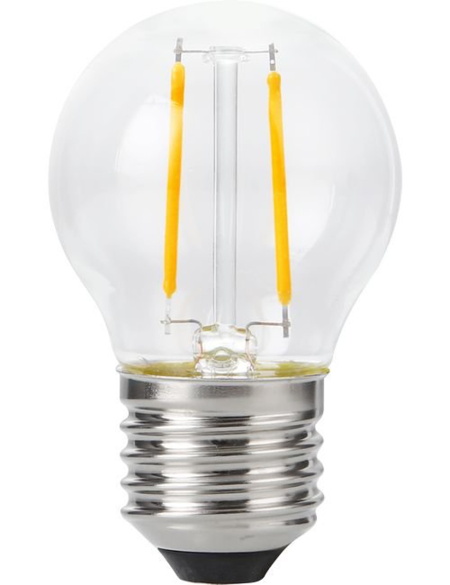 SPL LED Filament Globe G45x75 E27 2 W 150 lm 2500K klar dimmbar