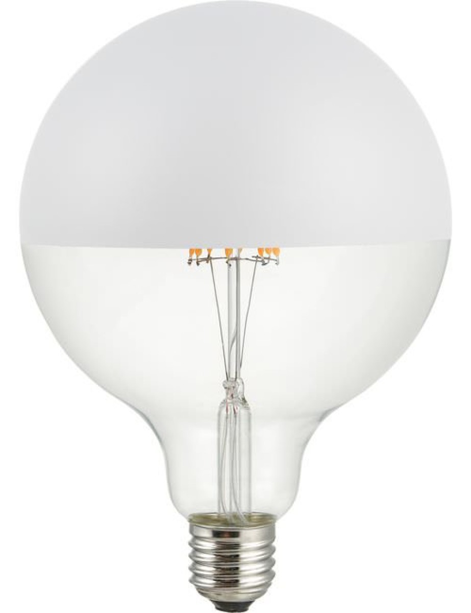SPL LED Filament Globe G125x180 E27 6,5 W 550 lm 2500K klar dimmbar